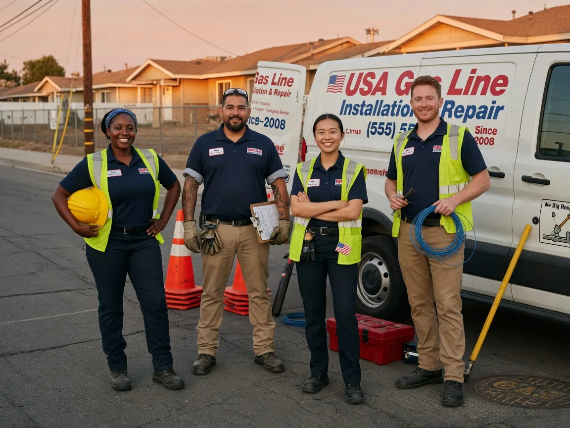 Gas Line Installation company in Strasburg, ND